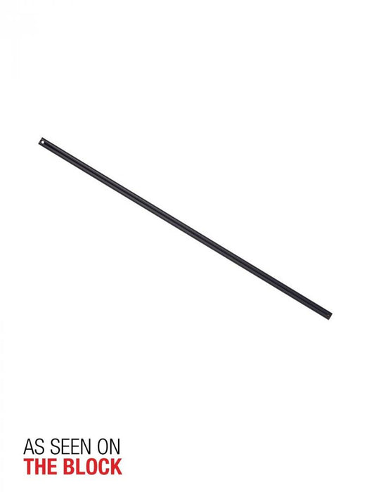 Lucci Air Black 24-inch Downrod