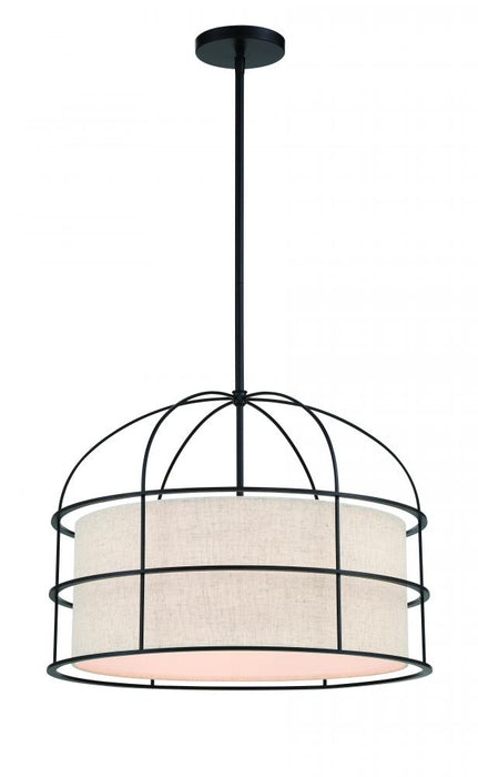 Gateway Park - 5 Light Convertible Pendant / Semi Flush