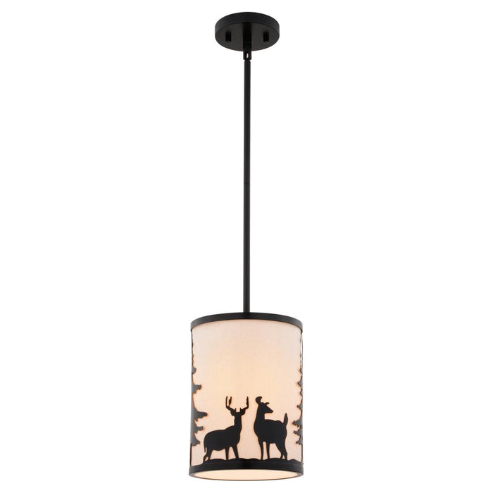 Acadia 7.5-in. Mini Pendant Bronze