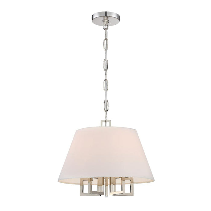 Libby Langdon Westwood 5 Light Polished Nickel Pendant