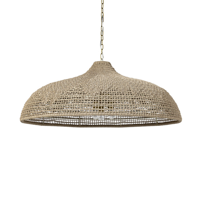 WESTERLY OUTDOOR CHANDELIER 42" NATURAL