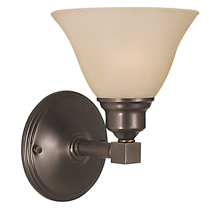 1-Light Antique Brass Taylor Sconce