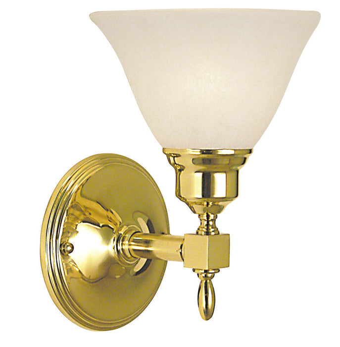1-Light Brushed Nickel Taylor Sconce