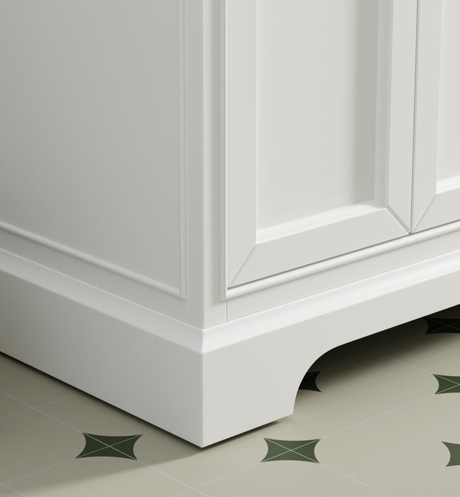 South Bay 37" White Single Bathroom Vanity