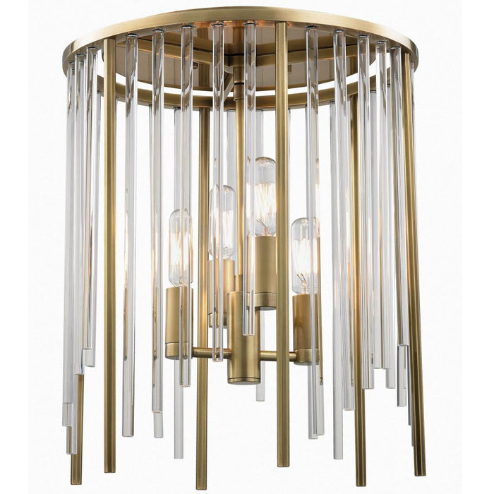 Lewis Semi Flush