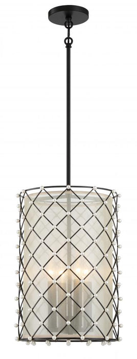 Sheer Elegance - 4 Light Pendant
