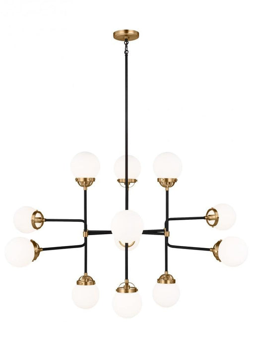 Cafe Twelve Light Large Chandelier
