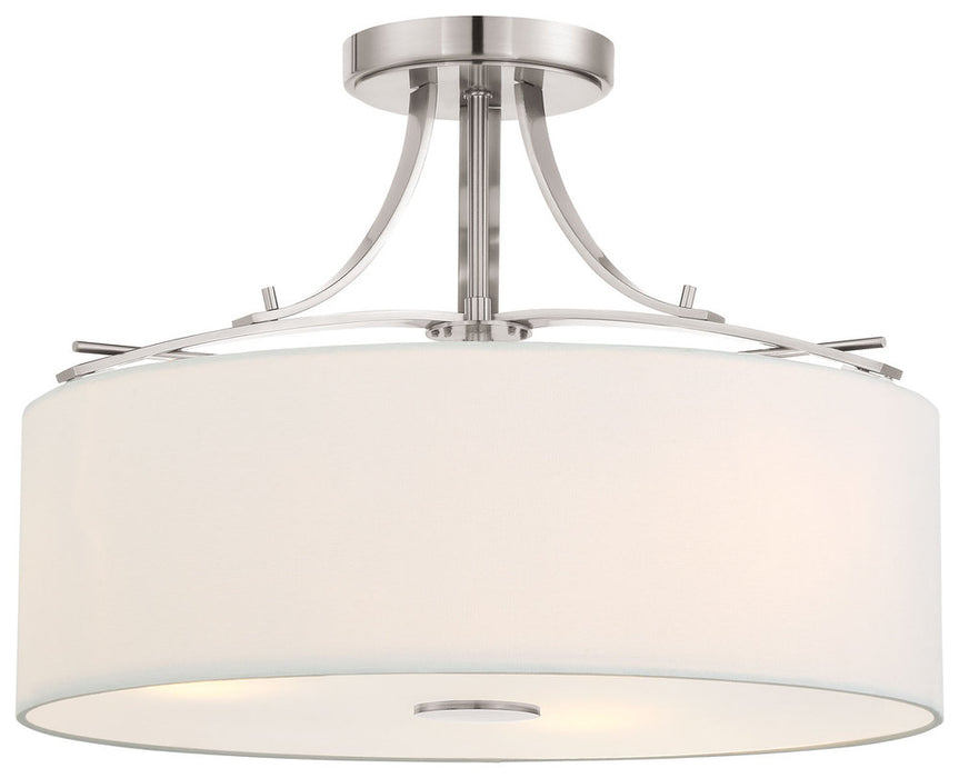 Poleis - 3 Light Semi Flush