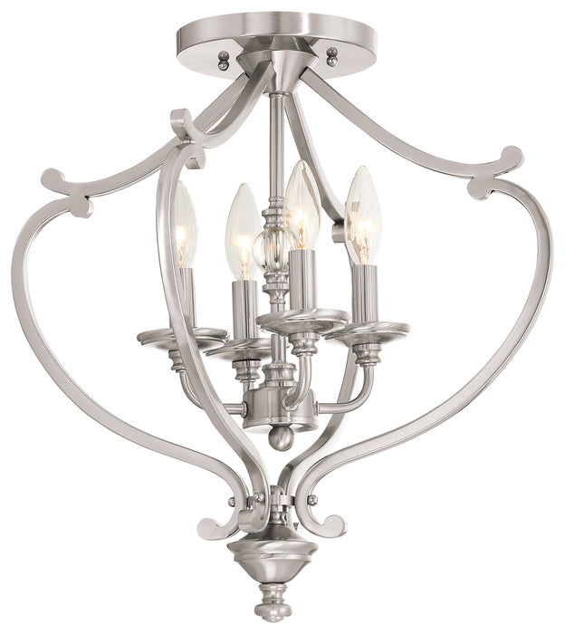 Savannah Row -  4 Light Semi Flush