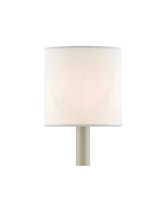 White Cotton Drum Chandelier Shade