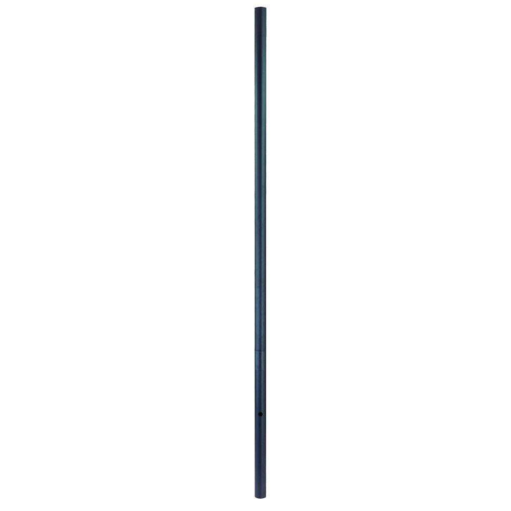 Commercial Grade Direct-Burial Post Collection Black 10 ft. Smooth Ext ...