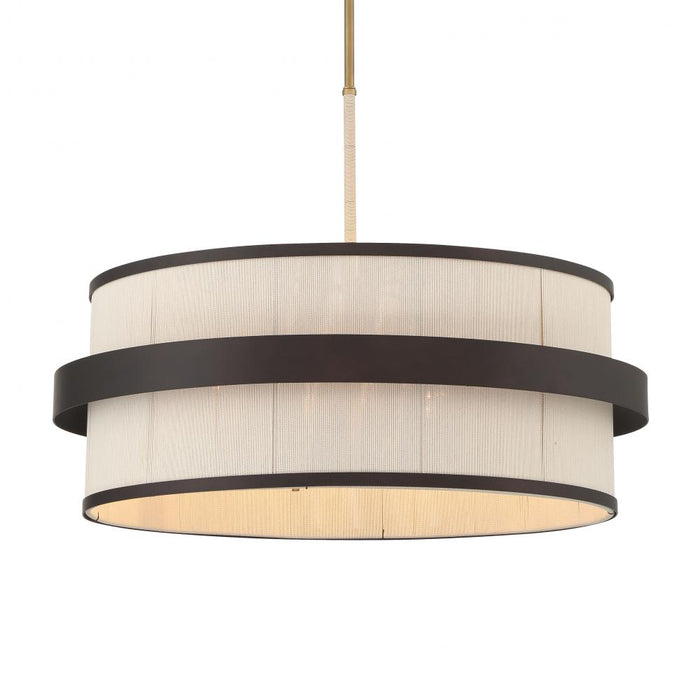 Harbor Wrap 28" 6-Light Pendant