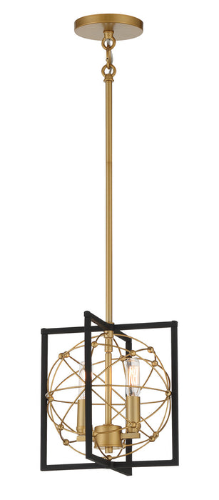Titan's Trace - 2 Light Mini Pendant