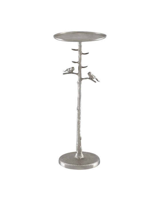 Piaf Silver Drinks Table