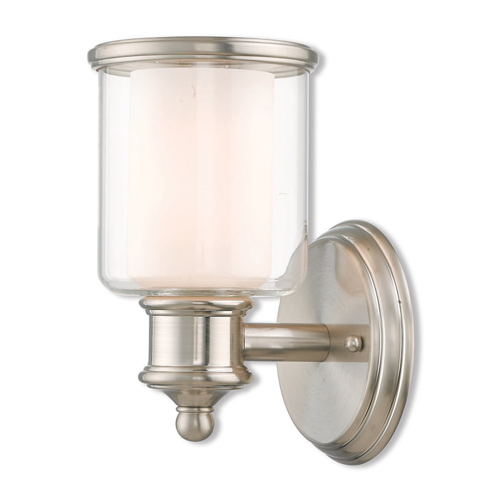 1 Lt BN Wall Sconce