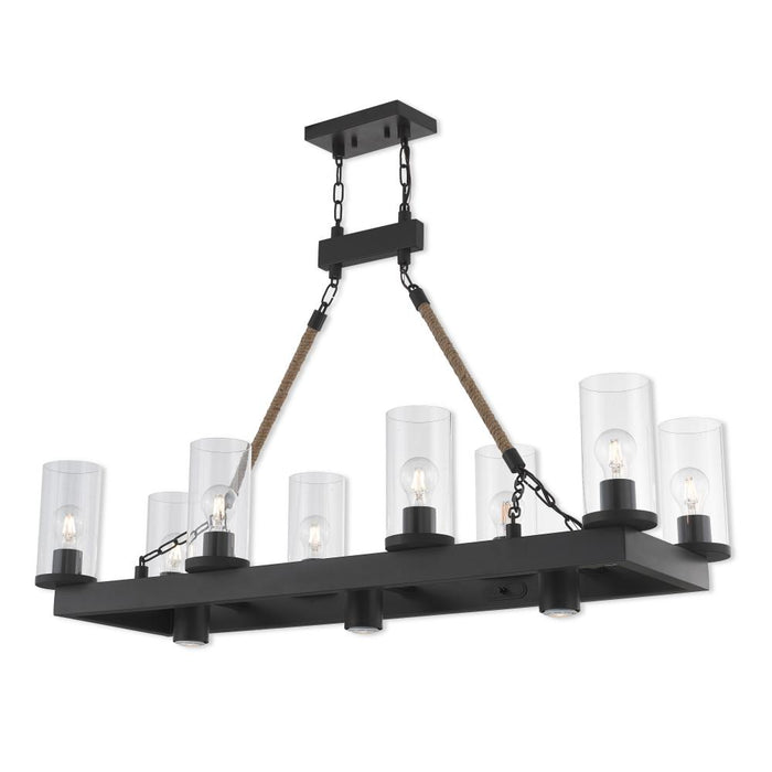 11 Lt BZ Linear Chandelier