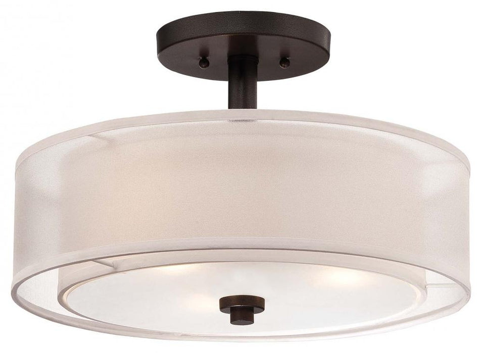 Parsons Studio - 3 Light Semi Flush