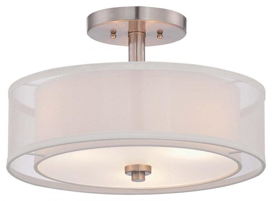 Parsons Studio - 3 Light Semi Flush