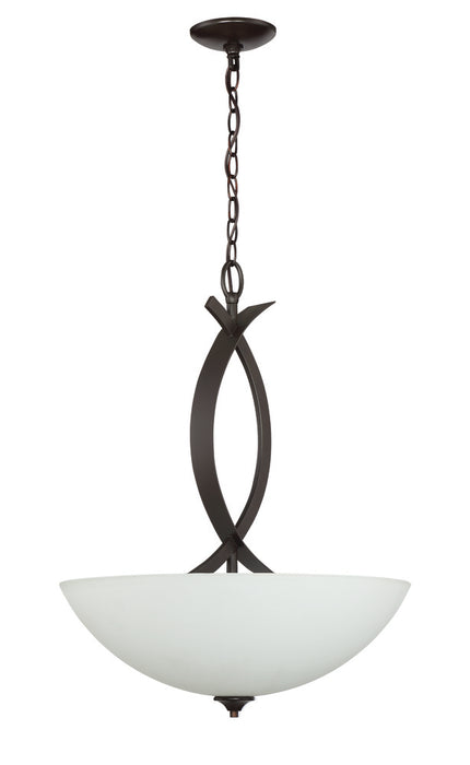 3 Light Inverted Pendant