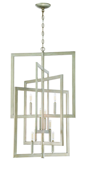 Portrait 8 Light Foyer in Gold Twilight