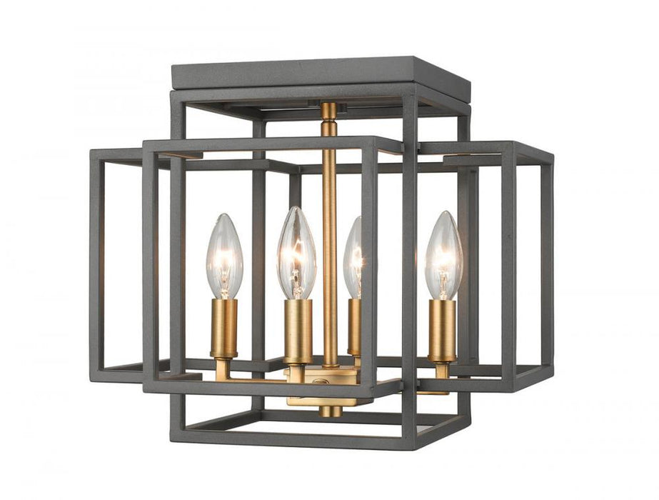 4 Light Flush Mount