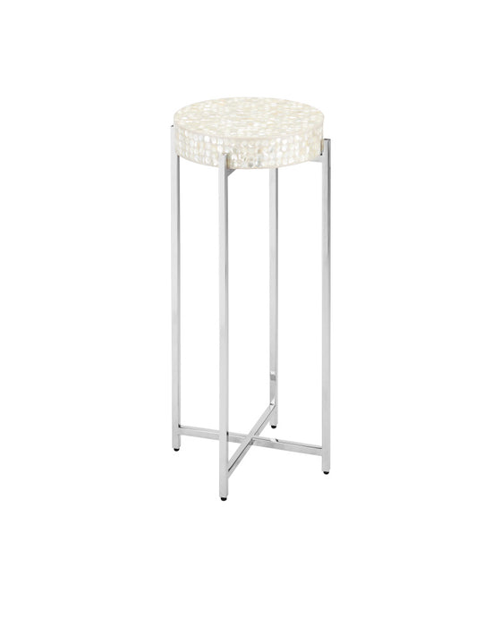 Gerri Dot Mother of Pearl Drinks Table