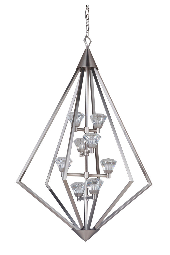 8 Light LED Foyer — Belles Lighting