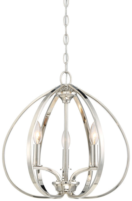 Tilbury -  3 Light Pendant