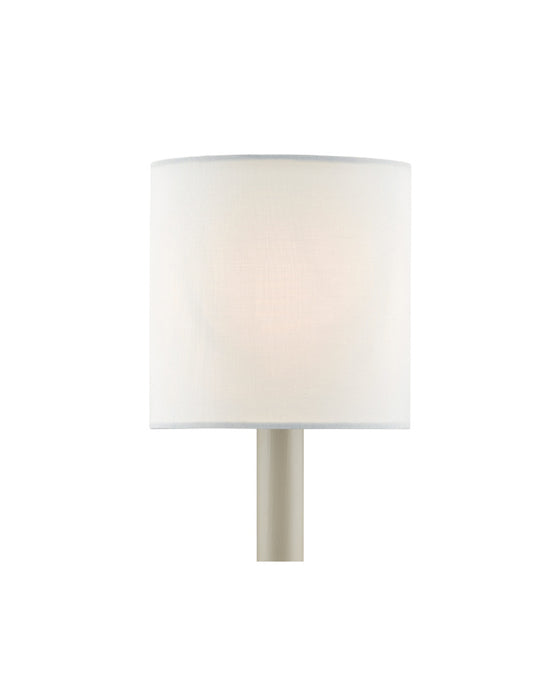 White Cotton Drum Chandelier Shade