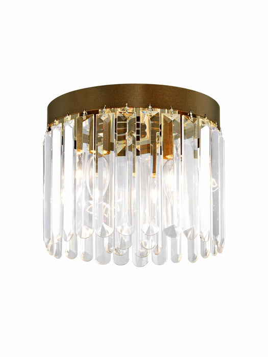 3 Light Palacial Bronze Ceiling Mount