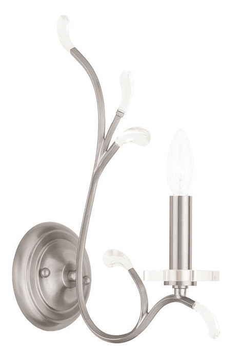 1 Light Brushed Nickel Wall Sconce