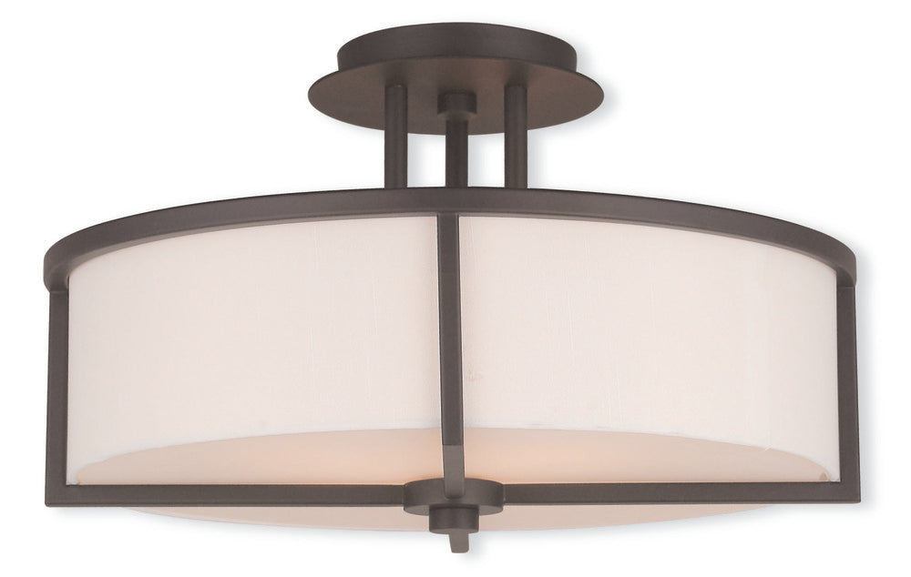 3 Light Bronze Ceiling Mount