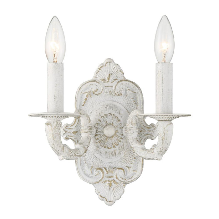 Paris Market 2 Light Antique White Sconce