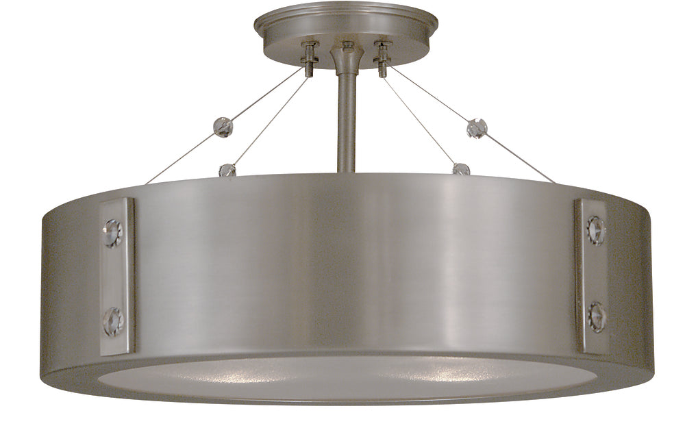 4-Light  Roman Bronze/Ebony Oracle Flush / Semi-Flush Mount