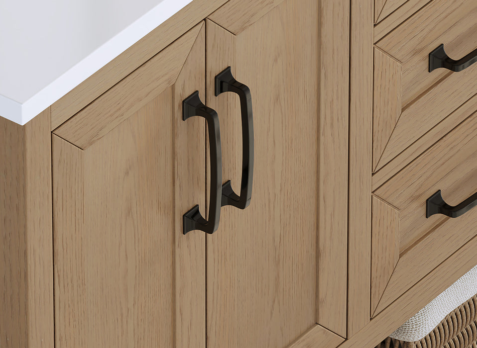 Venice 55" Modern Double Bathroom Vanity