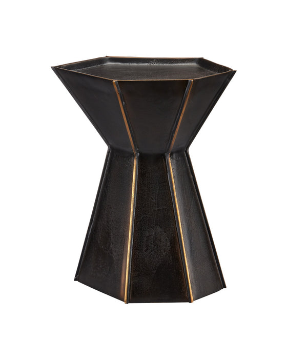 Merola Black Accent Table