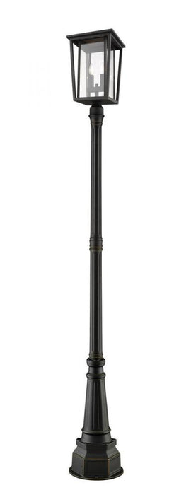 2 Light Outdoor Post Mounted Fixture