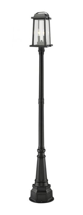 2 Light Outdoor Post Mounted Fixture