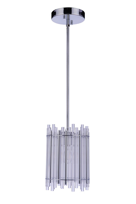 Reveal 1 Light Pendant in Chrome
