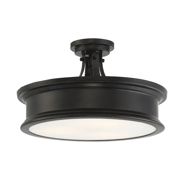 Watkins 3-Light Ceiling Light in Classic Bronze