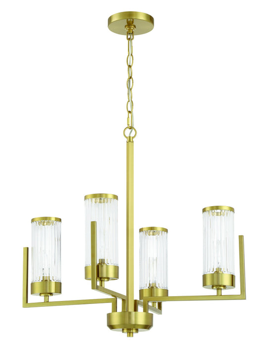 Requires 4 Candelabra Base 60 Watt Bulbs (Not Included)