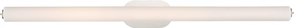 Lana - 36" LED Vanity with White Acrylic - Polished Nickel Finish