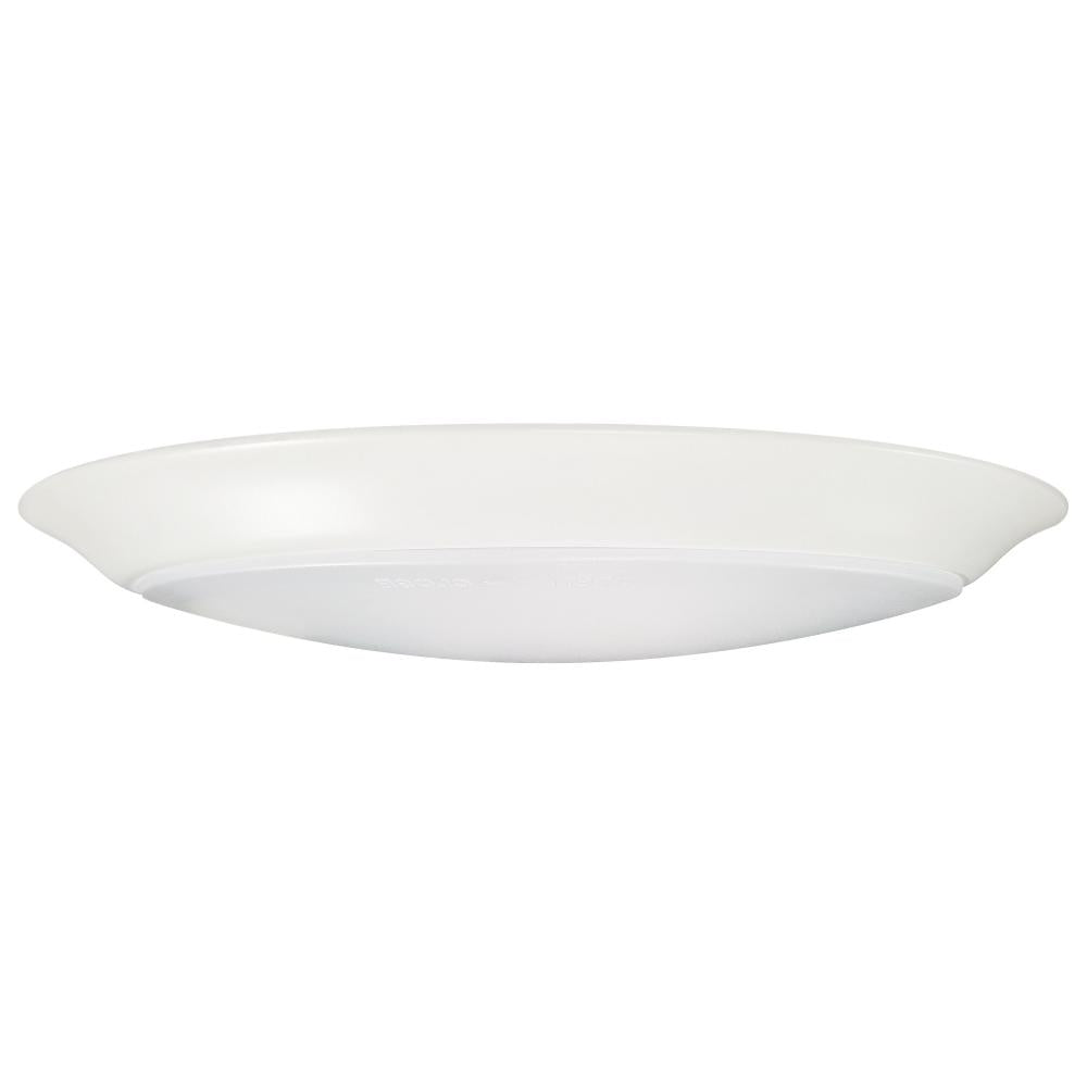 10 inch; LED Disk Light; 5000K; 6 Unit Contractor Pack; White Finish ...