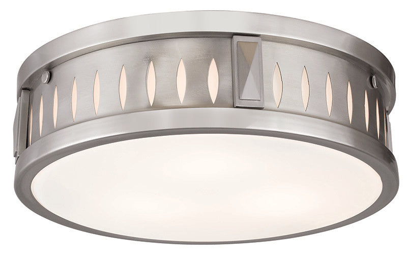 3 Light Brushed Nickel Ceiling Mount