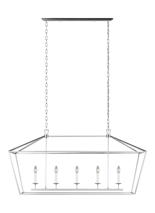 Dianna Five Light Medium Linear Chandelier