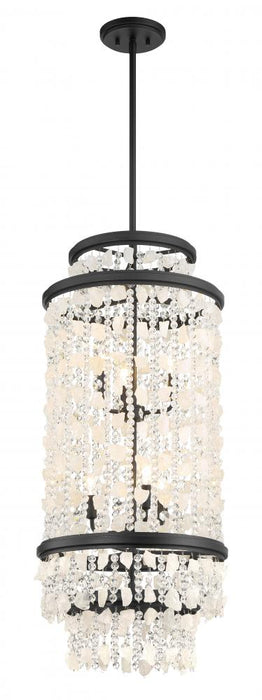 Shimmering Elegance - 6 Light Pendant