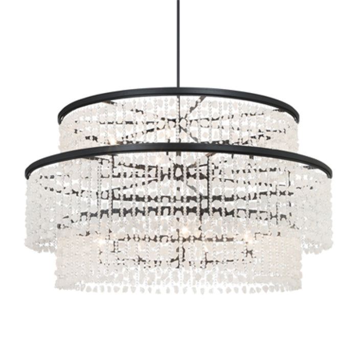 Shimmering Elegance 14 Light Chandelier