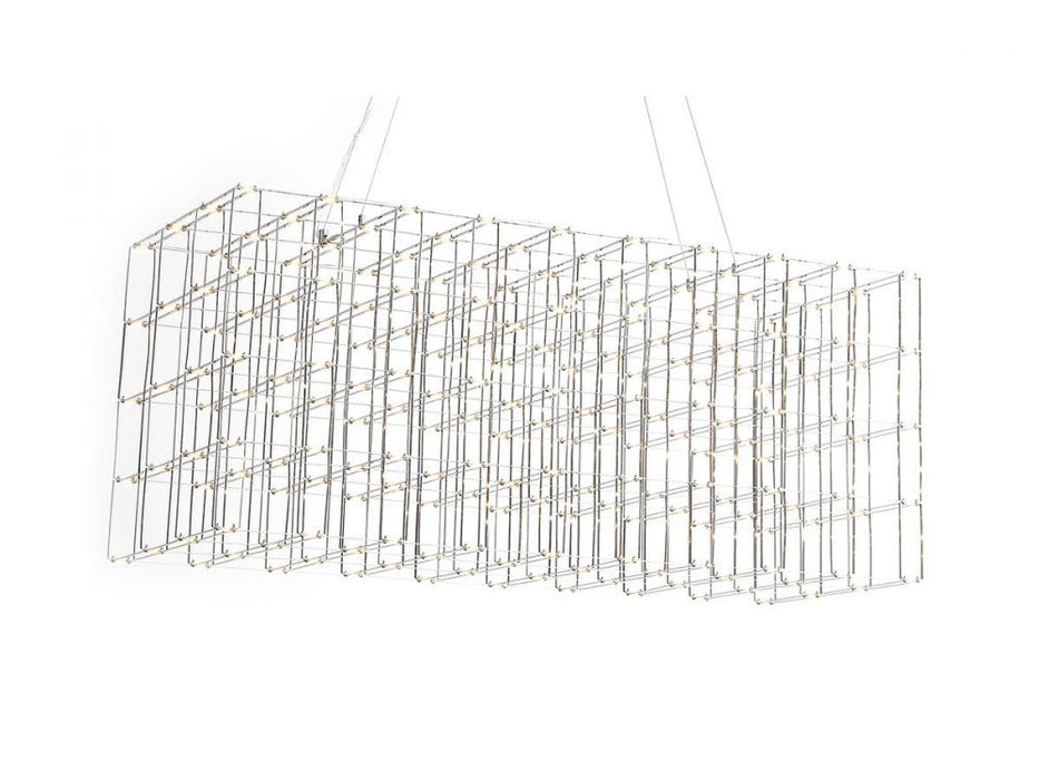 Argyle Ave. 34"  Linear Chandelier in Chrome