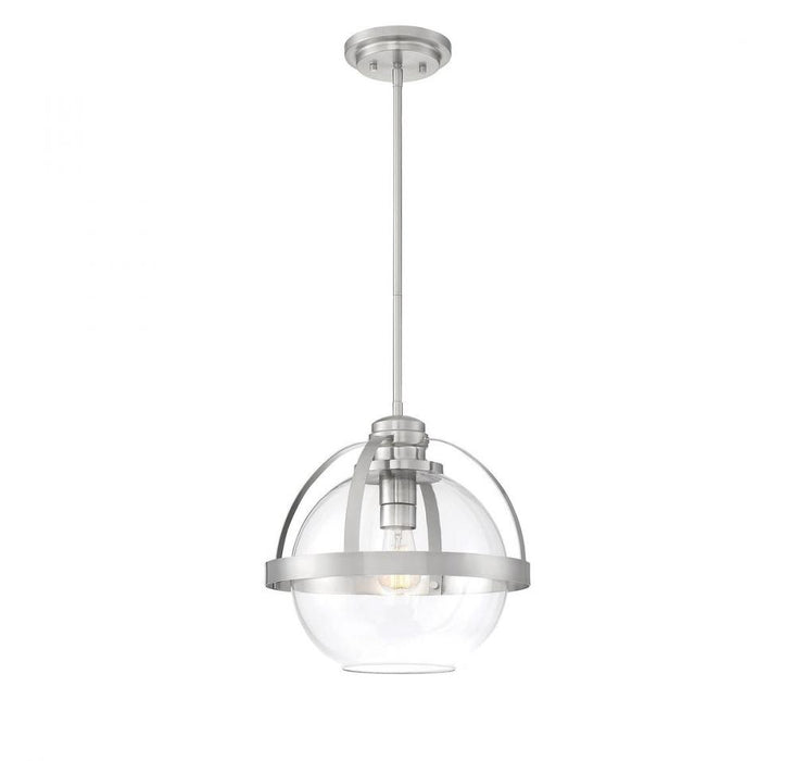 Pendleton 1-Light Pendant in Satin Nickel