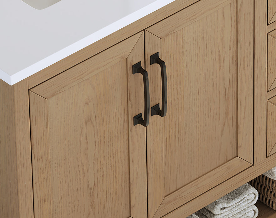 Venice 72" Modern Double Bathroom Vanity